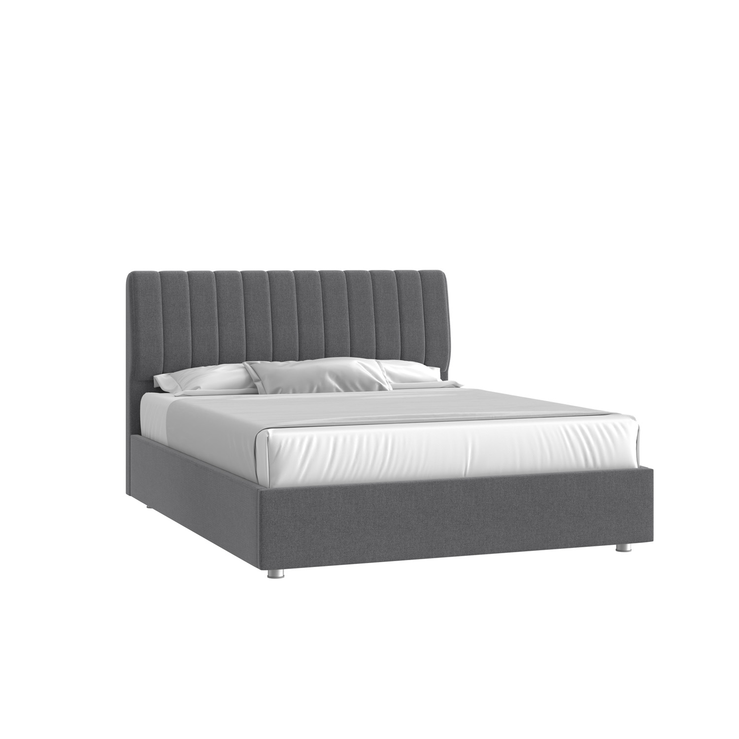 Кровать Танго 120х200 Багама 02 серый с низкими опорами