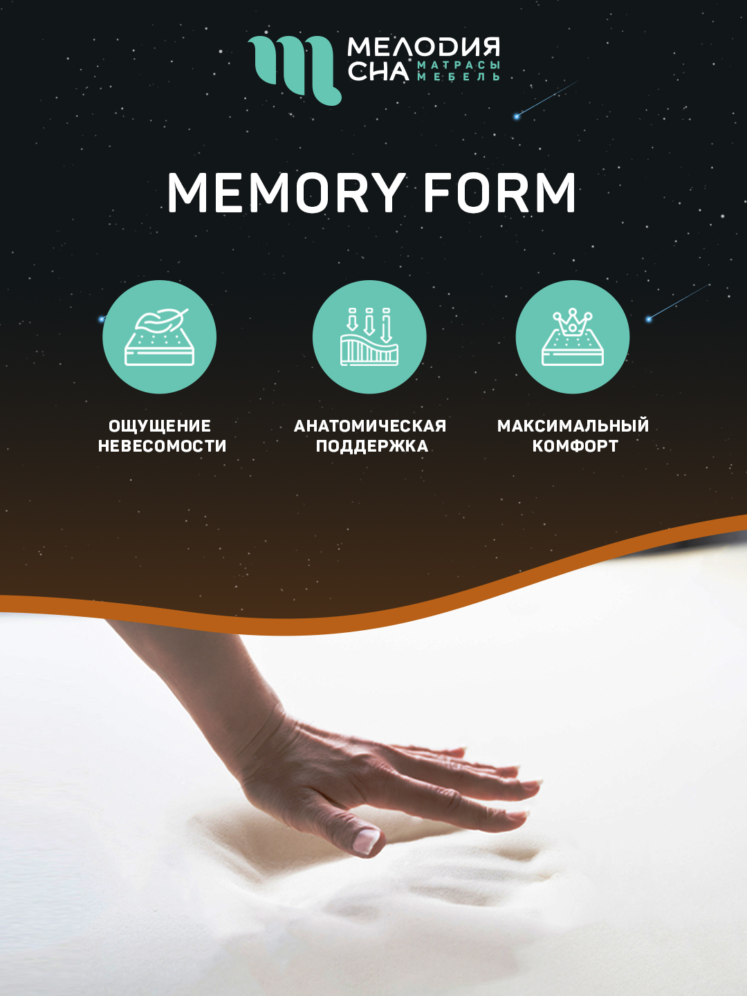 Матрас Урбан Премьер Без пружин 160х200