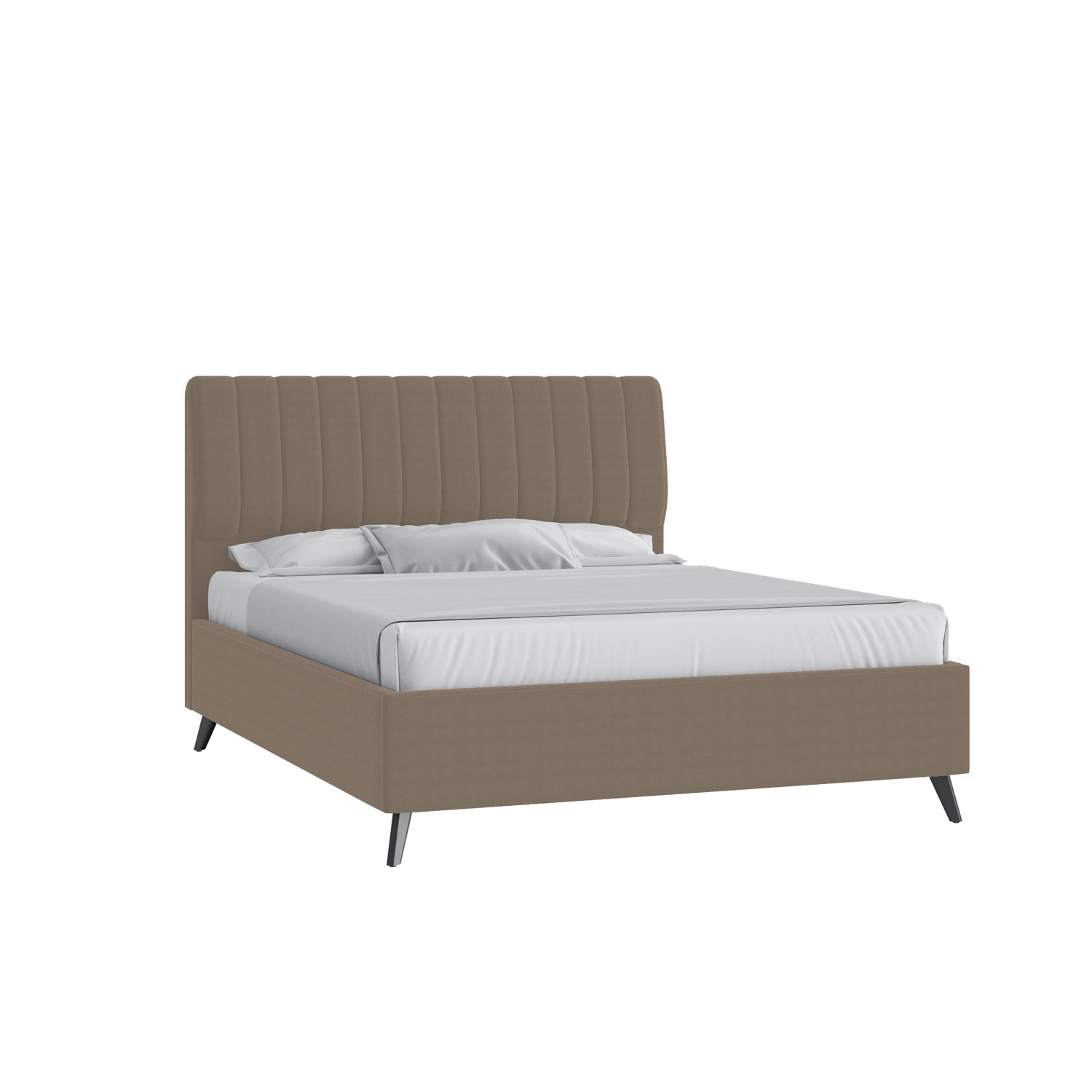 Кровать Танго 180х200 Багама 01 бежевый на высоких опорах