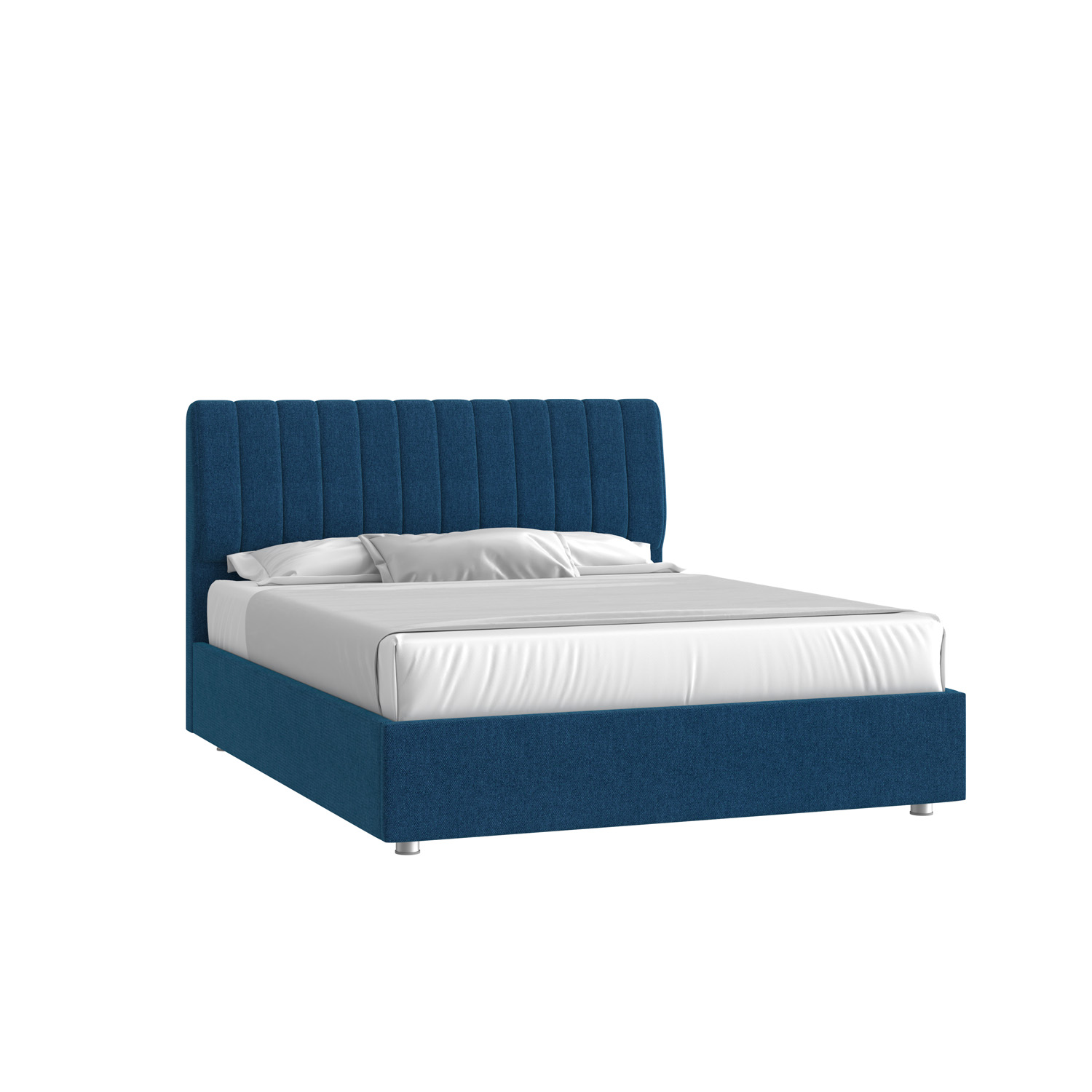 Кровать Танго 120х190 Багама 03 деним с низкими опорами