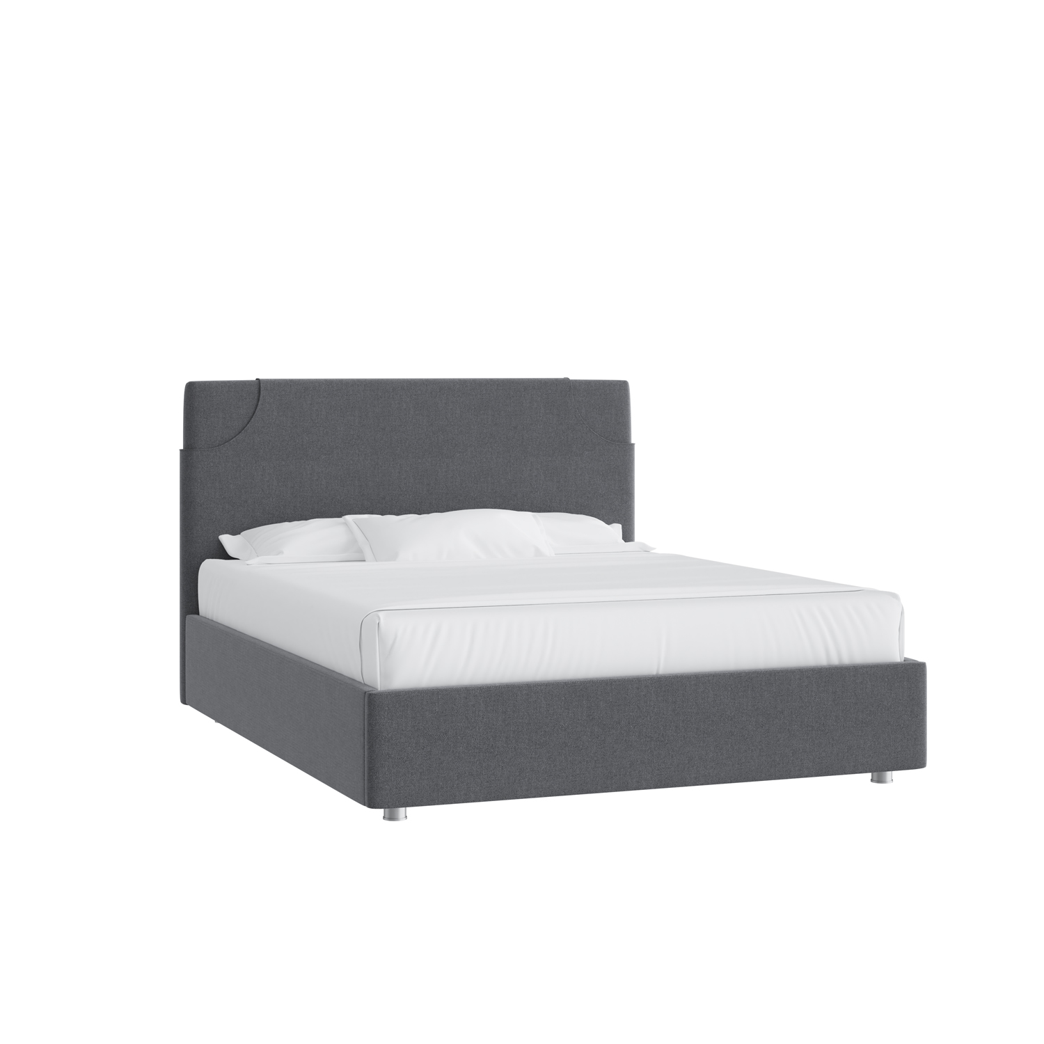 Кровать Денди 180х200 Багама 02 серый